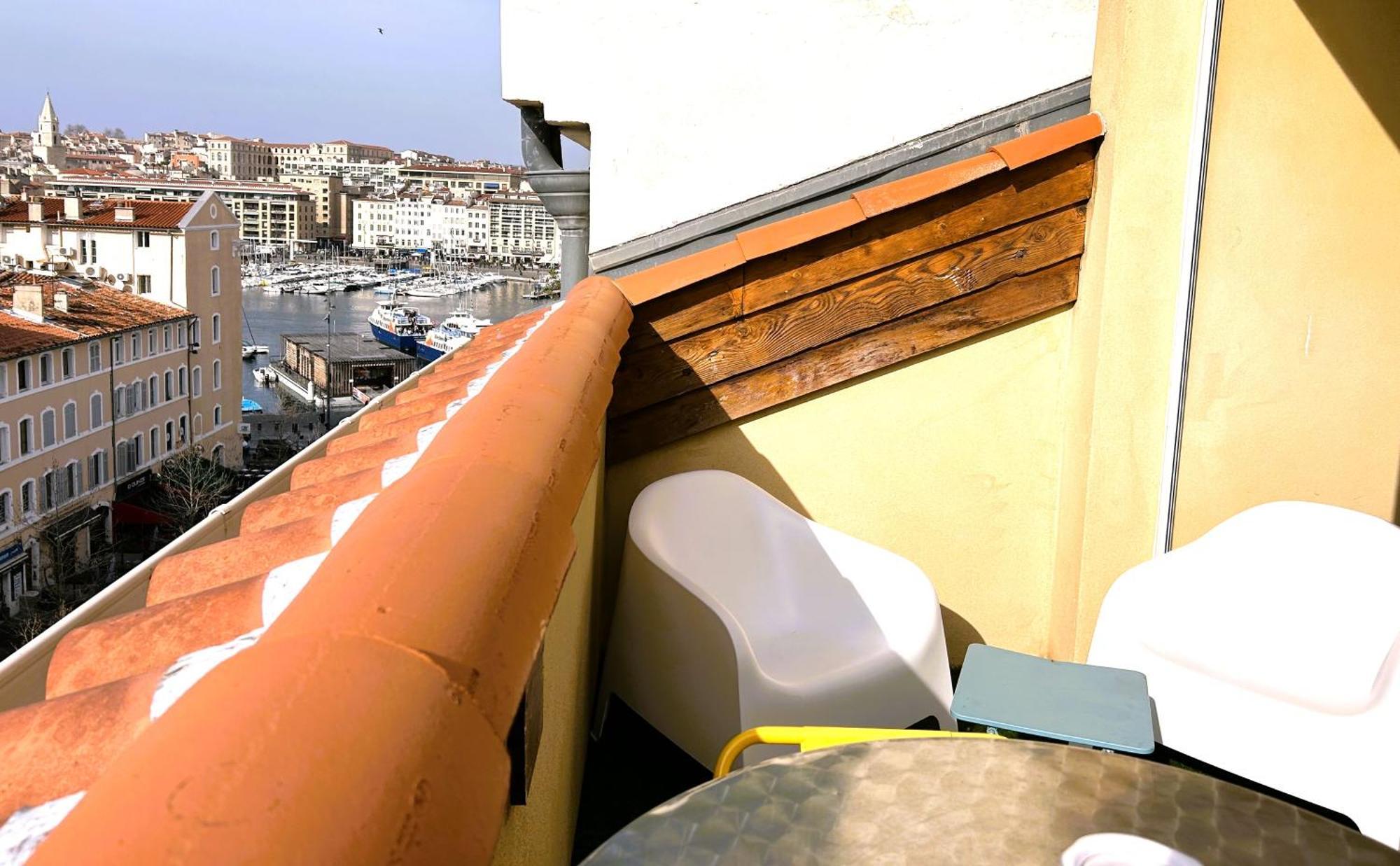 Appartamento Loft Moderne Vue Vieux Port Terrasse Rooftop Marsiglia Esterno foto