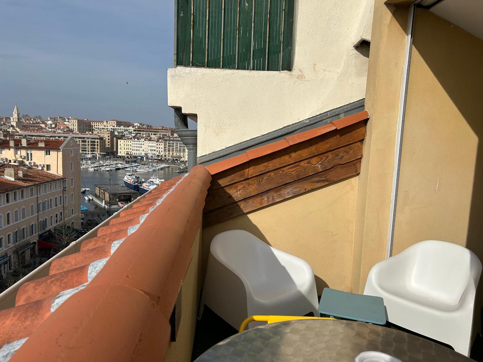Appartamento Loft Moderne Vue Vieux Port Terrasse Rooftop Marsiglia Esterno foto