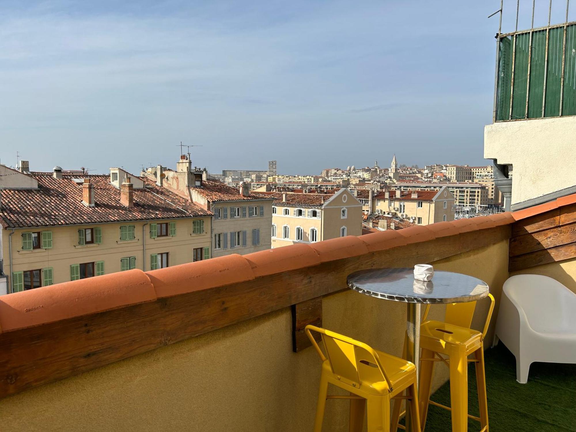 Appartamento Loft Moderne Vue Vieux Port Terrasse Rooftop Marsiglia Esterno foto